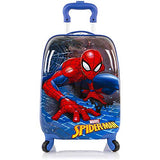 Heys Marvel Spider Man Kids Hardside Spinner Luggage - 18 Inch [ Blue ]