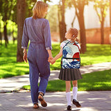 LORVIES Ancient Japanese Wave Illustration Boys Girls Backpacks Camping Daypack School Shoulder Bags