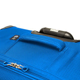 Skyway Mirage 2.0 | 4-Piece Set | 20", 24" and 28" Expandable Spinners, Travel Pillow (Blue Royal)