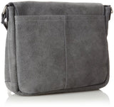 David King & Co. North South Laptop Messenger, Grey, One Size