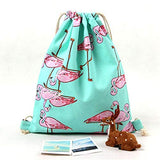 33 x 40Cm Girls Shoulder Bags Women Canvas/Cotton Backpack Bag Shoe Travel Pouch Portable