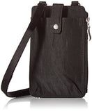Baggallini On The Run Phone Case, Black/Sand
