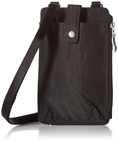 Baggallini On The Run Phone Case, Black/Sand