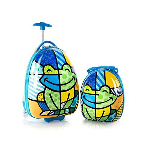 Heys America Britto Kids Luggage with Backpack Frog One Size