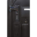 Dejuno Executive 3-Piece Spinner Luggage Set With USB Port, Black