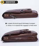 Hengwin Crossbody Shoulder Bag Men Purse Leather Phone Holster iPhone Pouch Case
