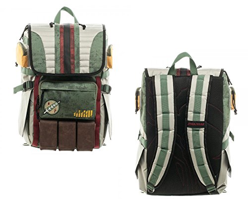boba fett laptop backpack dimensions Shop Star Wars Boba Fett Laptop Backpack – Luggage Factory