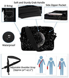 HAOCOO 17 17.3 inch Laptop Shoulder Bag Water-Resistant Neoprene Computer Case Sleeve with Handle