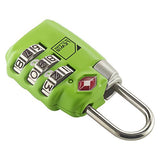 Lewis N. Clark Travel Sentry Large 3Dial Combo Lock, Green, One Size