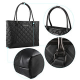 Gonex Women Laptop Tote Bag, Lightweight Nylon 15-15.6 Inches Tablet Handbag Shoulder Bag for