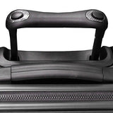 Andiamo Pantera Large Hard Case Luggage With Spinner Wheels (Carbon Black)