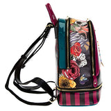 Dual Compartments Bohemian Design Backpack With Adjustable Backpack Straps