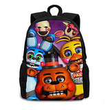 Koiidisa Five Nights at Freddy's 3D Printed Pattern Backpack Travel Bags School Laptop Bookbag,Lightweight Multi-Function and Water Resistant