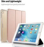 Valkit iPad Mini 5th Generation 2019 Case, iPad Mini 4 Case,Shockproof Protective Smart Folio Stand Protective Heavy Duty Rugged Impact Resistant Armor Cover[with Auto Sleep/Wake], Rose Gold