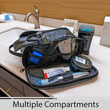 Toiletry Bag for Men or Women - Dopp Kit For Travel. Cruelty Free Toiletries Organizer PU Leather Bags