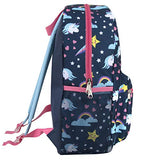Girl's 6 in 1 Backpack Set With Lunch Bag, Pencil Case, Bottle, Keychain, Clip