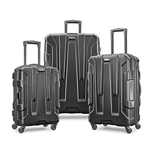 Samsonite Centric 3Pc Hardside (20/24/28) Luggage Set, Black