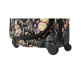 World Traveler Classic 4-Piece Rolling Expandable Spinner Luggage Set, Floral