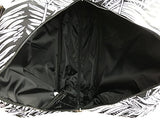 Trendy Flyer 19" Duffel / Tote Rolling Bag Luggage Gym Purse Case Leaf Black