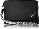 Pacsafe RFIDsafe V125 Anti-Theft RFID Blocking Tri-Fold Wallet, Black
