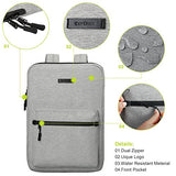 Ultra-Thin Laptop Backpacks, Cartinoe Canvas Lightweight Backpack for Girls School Rucksack Women