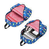 Preschool Backpack for Kids Boys Toddler Backpack Kindergarten School Bookbags (Cute Dinosaur-Dark Blue)