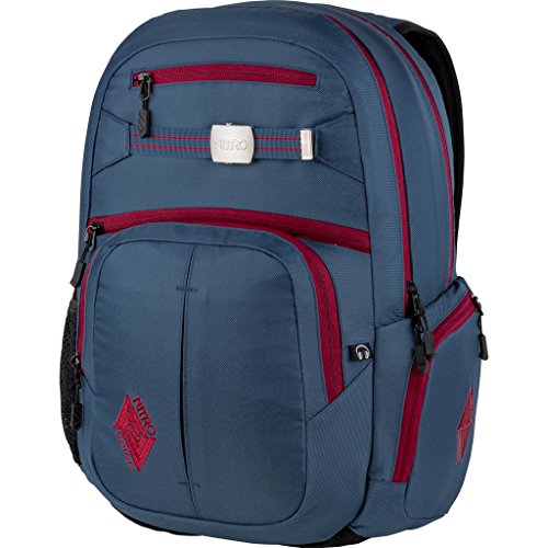 Nitro Casual Daypack, Blue Steel, 23 x 38 x 52 cm
