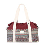 Z•G Women Retro Multi-purpose Tote bag Stylish bag Shoulder bag Messenger Bag Diaper bag for