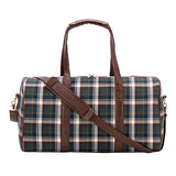 Avery Plaid Duffel Carry On Bag - Blank