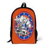 Dukes of Hazz-ard 90s 80s Horror Movie Student Shoulder Bag Large Capacity Bookbag Casual Durable Laptop Backpack Outdoor Travel Scary Film Daypack College Back To School Women Men Fits 17 Inch