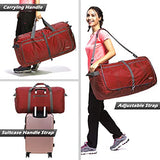 Gonex 100L Foldable Travel Duffel Bag for Luggage Gym Sports, Lightweight Travel Bag with Big