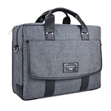 Vangoddy Chrono Grey Carrying Tote Crossbody Shoulder Bag For Dell Alienware 15 | Inspiron 15