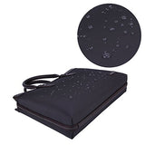 Banuce Mens Slim Waterproof Nylon 14" Laptop Messenger Bag Business Tote Briefcase Shoulder Attache