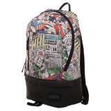 Marvel Comic Backpack - Marvel Backpack W/Bottom Zip
