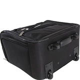 Pacific Coast Signature Underseat 15.5" Rolling Tote Carry-On, Black