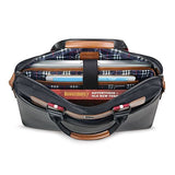 Solo Southhampton 15.6" Laptop Slim Brief Briefcase, Black, One Size