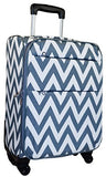 Ever Moda Chevron 360 Spinner Luggage Carry On