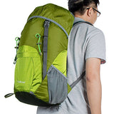 G4Free Large 40L Lightweight Water Resistant Travel Backpack/Foldable & Packable Hiking