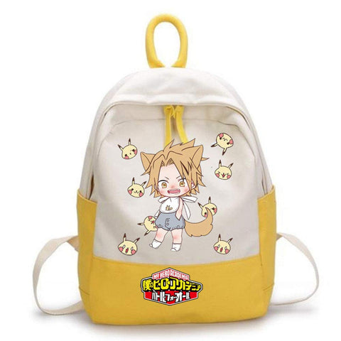 WerNerk My Hero Academia Anime Boku No Hero Academia Izuku Midoriya Deku Bakugou Katsuki Todoroki Shoto Cosplay Backpack Daypack Bookbag Laptop School Bag(Style 4)