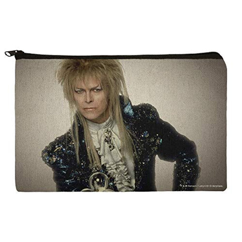David Bowie As Jareth From The Labyrinth Makeup Cosmetic Bag Organizer Pouch