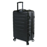 Perry Ellis Traction Hardside Spinner Carry On Luggage, Black