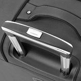 London Fog Northwood 28" Expandable Spinner, Dark Grey