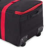 JLF | Airplane Friendly | Standard Checked Luggage | Lightweight Suitcase | 35" - 36" Travel Bag | Sized for 10', 11' Inflatable Stand Up Paddle Board SUP Kit (Wheeled Duffel Bag)