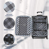 Travelpro Luggage Maxlite 5 Lightweight Expandable Suitcase , Black