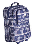 Roxy Womens Wheelie Rolling Suitcase Luggage Akiya Combo Blue Print