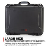 Nanuk 930 Waterproof Hard Case With Foam Insert - Black
