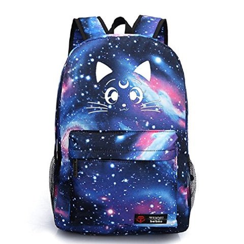 Yoyoshome Luminous Japanese Anime Cartoon Cosplay Bookbag College Bag Backpack School Bag (Sailor