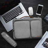 tomtoc Original 15.6 Inch Laptop Shoulder Bag with CornerArmor Patent & Accessory Pocket, 360°