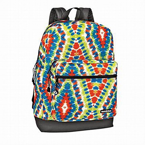 Shop Yak Pack Yellow Blue Red Tie Dye Canvas – Luggage Factory
