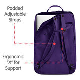 Fjallraven - Kanken Laptop 17" Backpack for Everyday, Purple